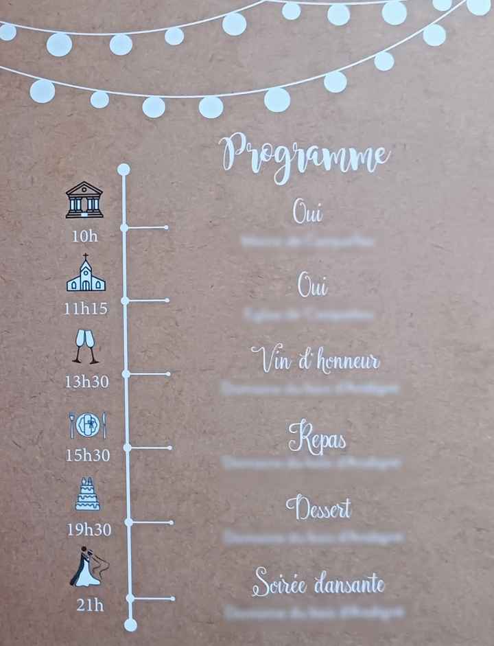 Réception de mes faire parts champêtre romantique via faireparterie ! 🤩✉️ - 6