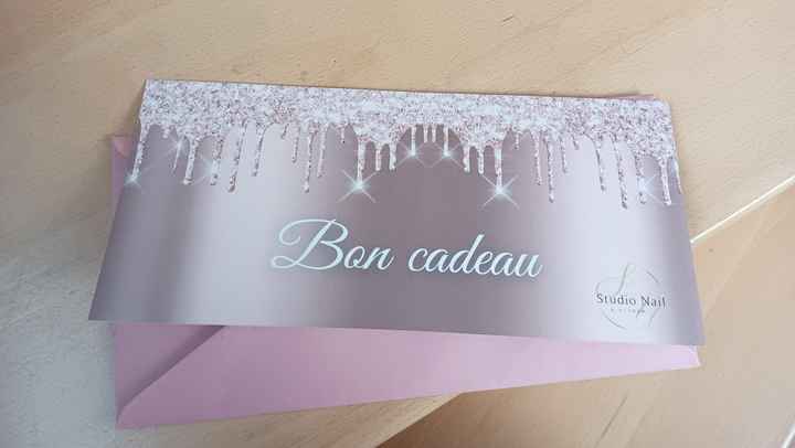 Petit cadeau d'anniv en rapport avec le mariage 🎁💅🏻 - 1