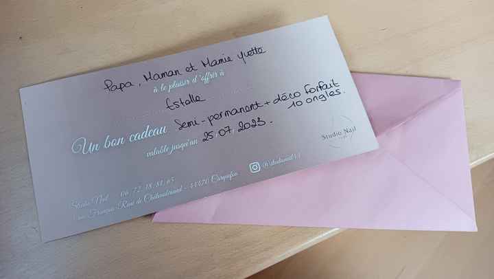Petit cadeau d'anniv en rapport avec le mariage 🎁💅🏻 - 2