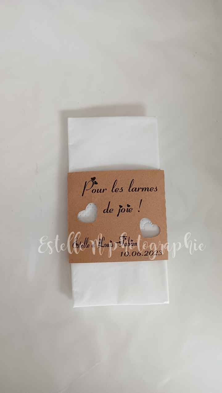diy mouchoirs "larmes de joie" 🤗💧🗳️ - 3