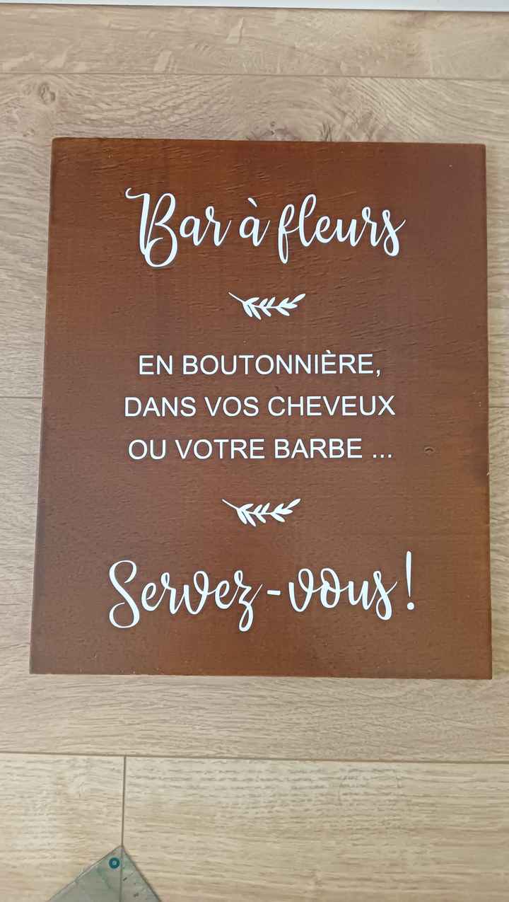 Tuto application sticker écriture blanche pour panneau en bois, cartonné ou miroir 🟫 - 6