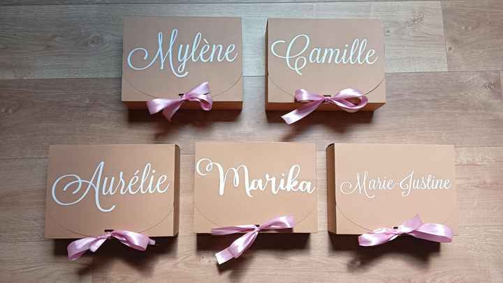 Mes petites boxs surprises témouines & demoiselles d'honneur 🎀 - 1