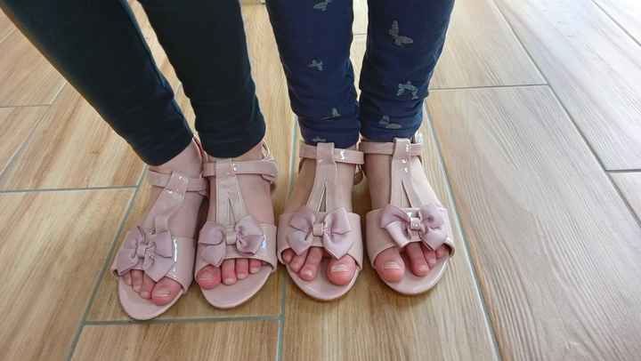 Les chaussures de mes enfants pour le jour j 🩰👟 - 1