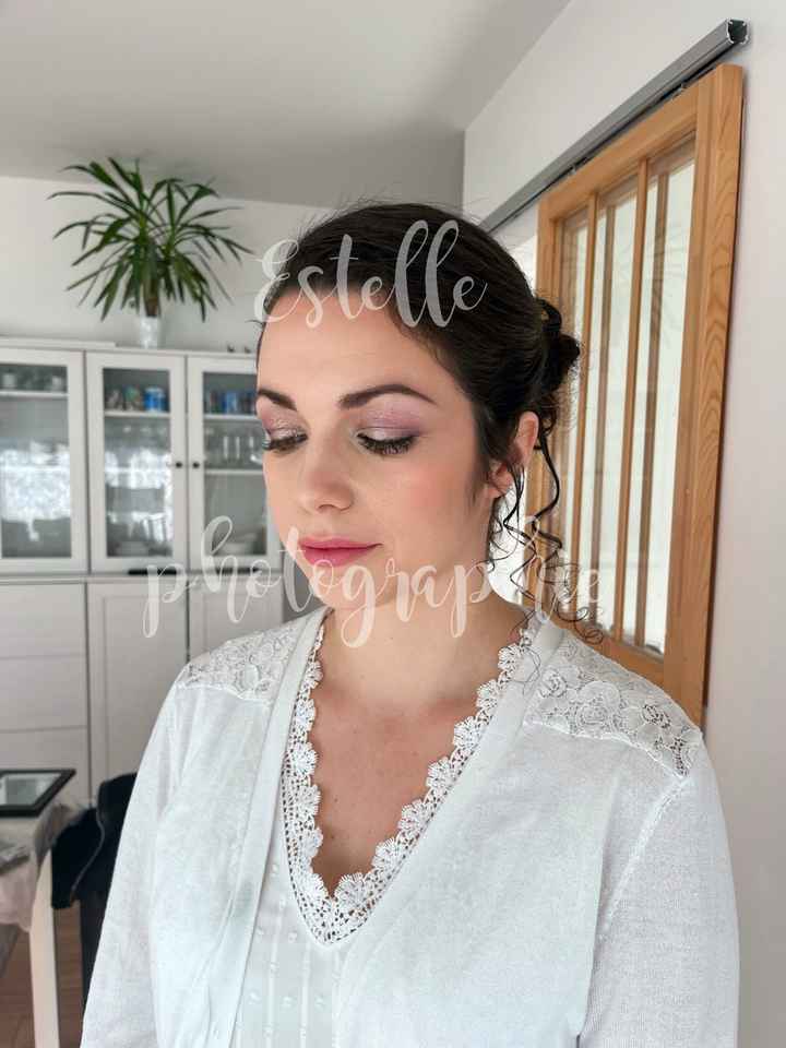 Essai maquillage 🖌️💄👰🏻 - 4