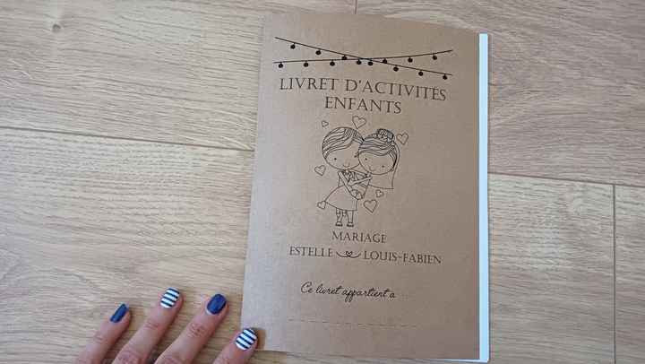 Nos livrets enfants kraft champêtre 📒👧👦 - 1