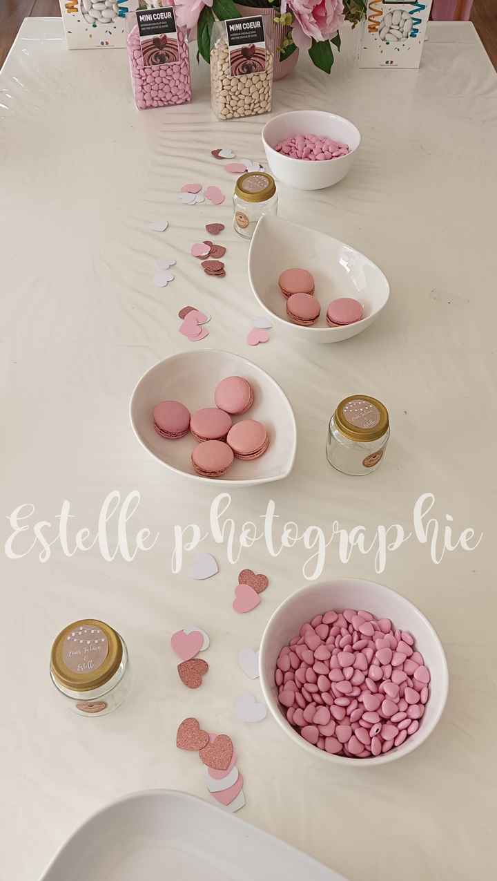 Aprem girly remplissage pots de dragées 🎀🍶 - 1
