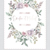 Publie ce modèle de faire-part et dis-nous quelle taille tu as du utiliser ! 😏💌 - 1