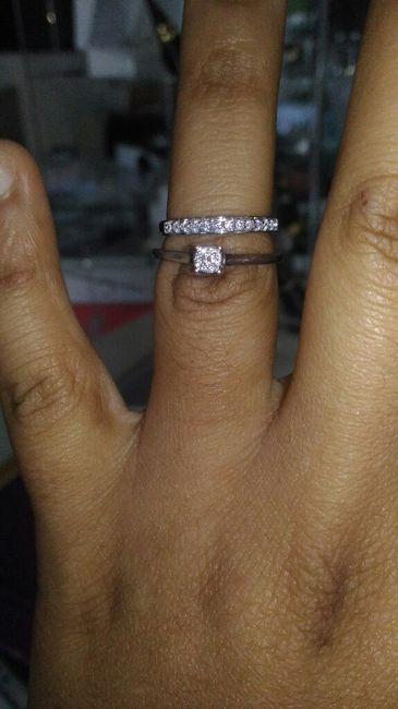 Avez-vous deux bagues : mariage & fiancailles ? - 1