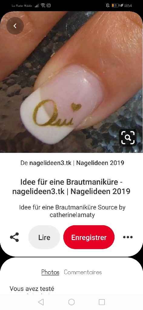 Ongle spécialisé mariage 💒 - 2