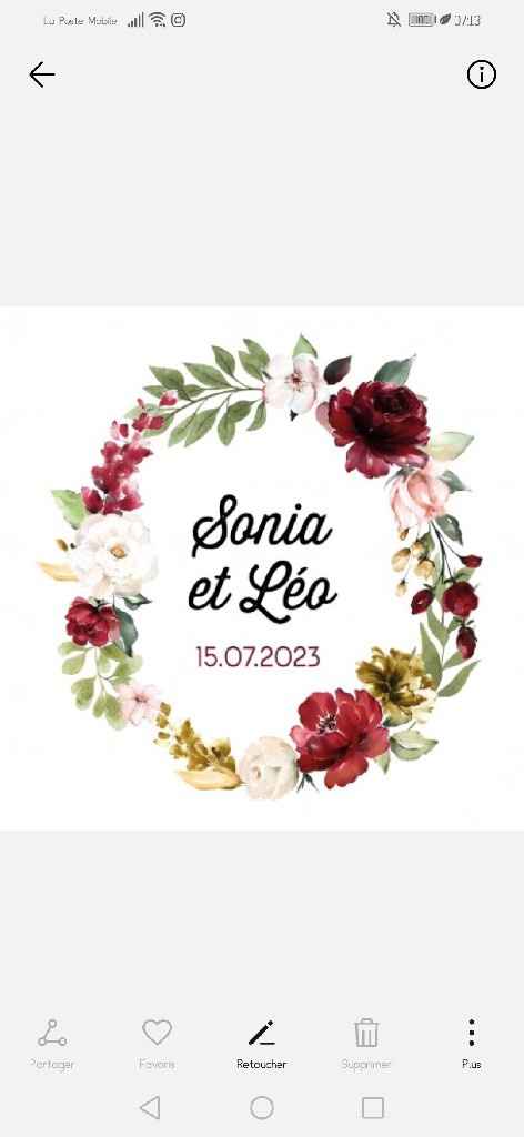 Créé un logo pour son son mariage gratuit - 1