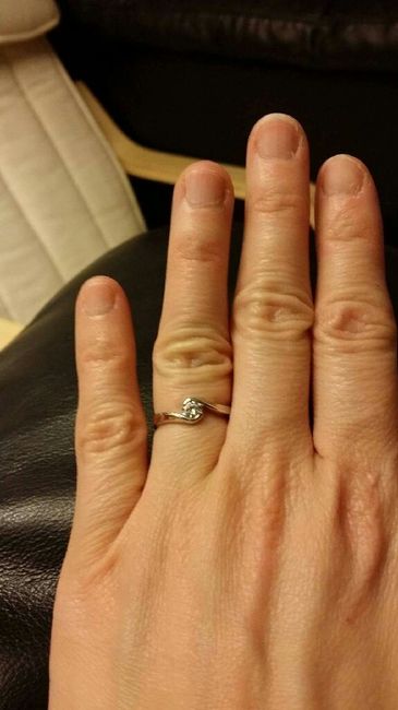 Ma précieuse enfin au doigt!!! - 1