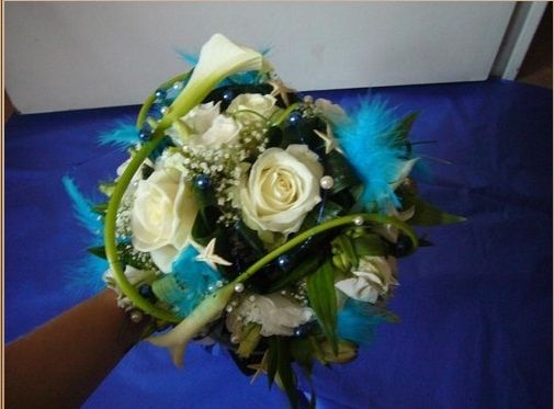 bouquet bleu