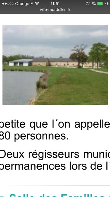 Dilemme lieu de réception - 2