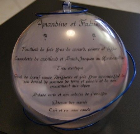 Premier essai avec boule plexi 