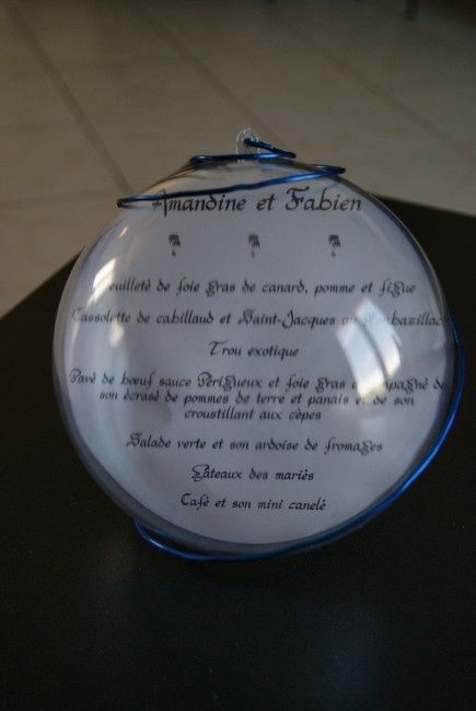Boule menu