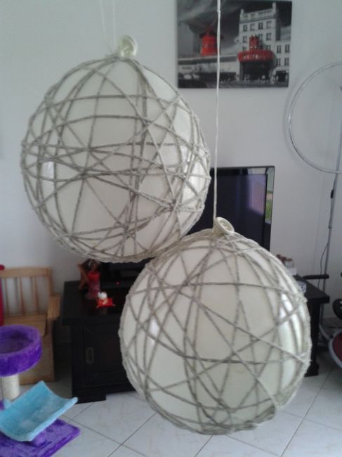 Boules fil de laine