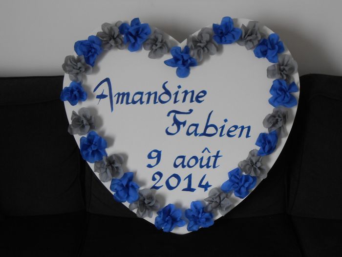 Coeur déco de salle