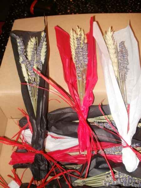 bouquet banc d'église