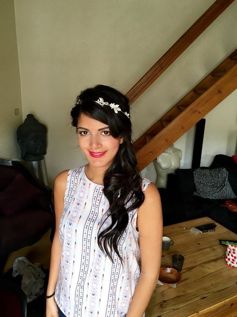 Essai coiffure et maquillage - 1