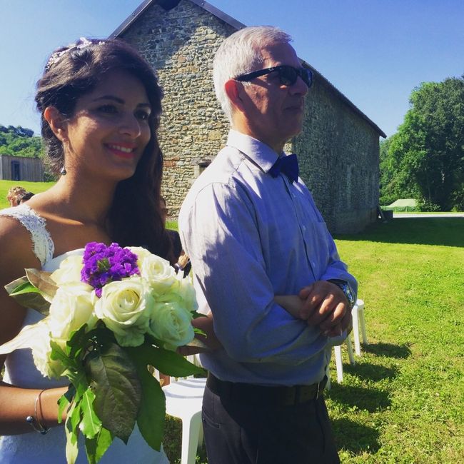 Photos de mariées avec leur papa - 1