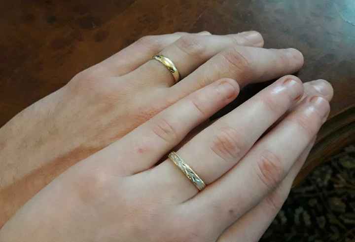 Alliances reçues 😁💕 - 1