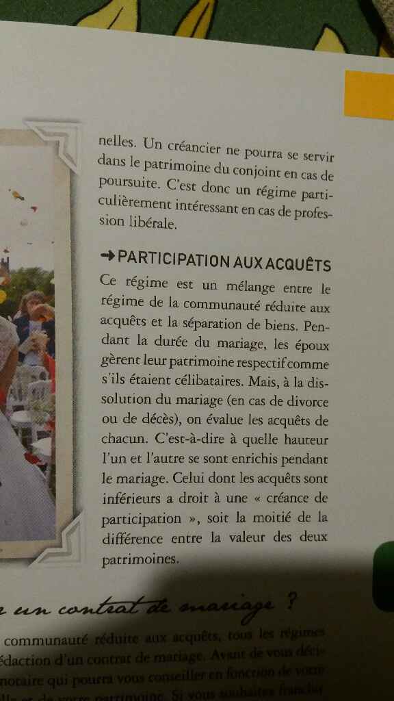  Quel régime matrimonial? - 2
