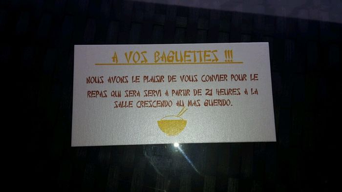 Faire part réalisé soi - même - 5