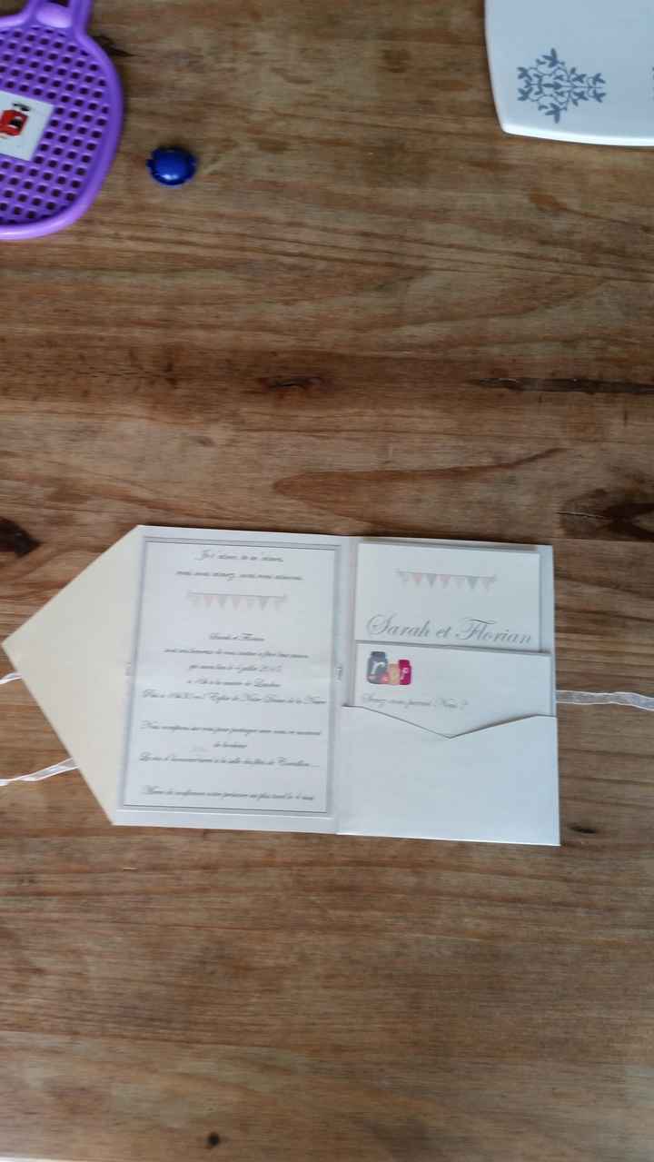 Photo de vos faire part!!!!! - 2