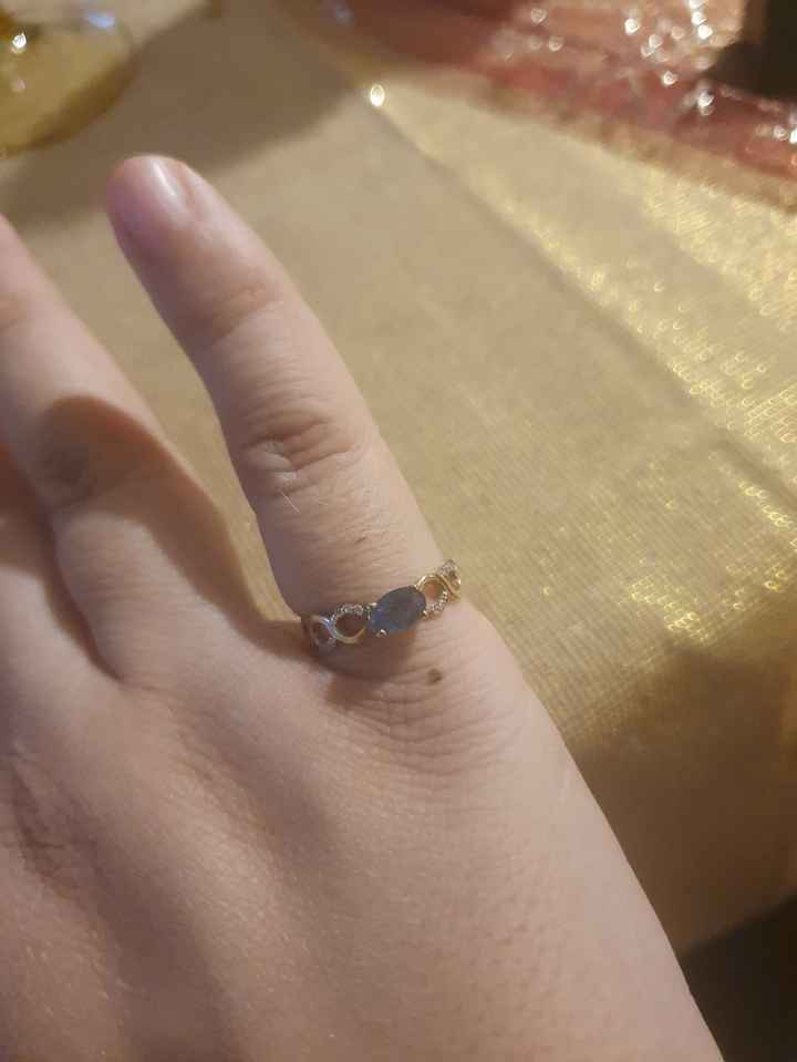 Qui porte une bague de fiançailles ? - 1