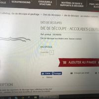  Pour les pros du scrapbooking je cherche cette matrice de découpe - 1