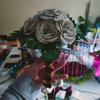 Déco fleurs en papier {mariage 16.10.21} - 5