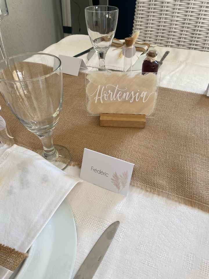 Essai déco de table - 4