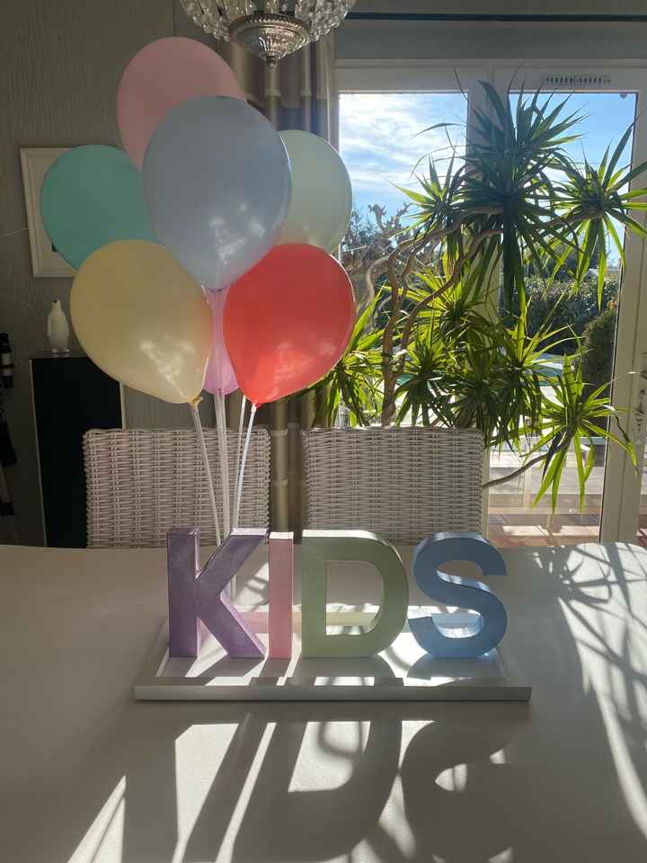 Essai centre de table enfants - 1