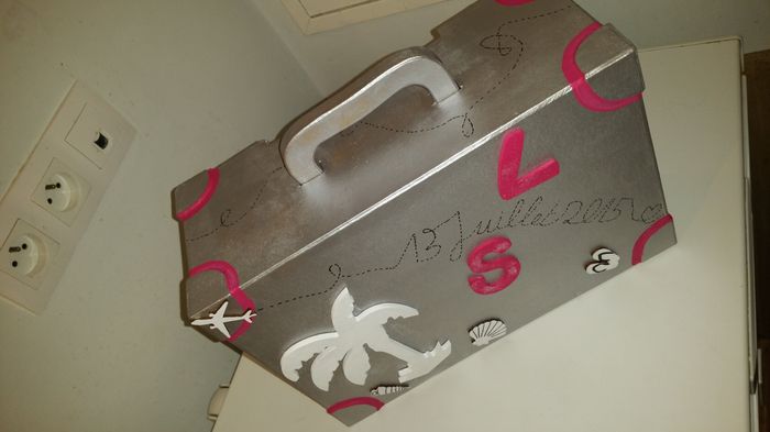 Mon urne thème voyage  - 2