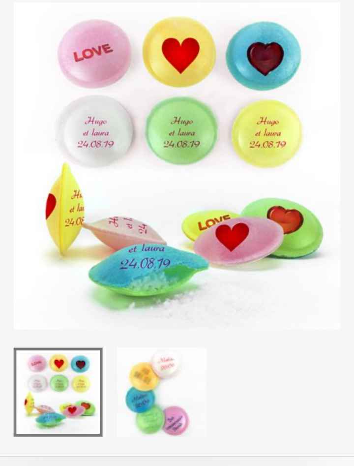 Cadeaux invités - 1