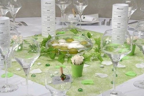 Mariage tout en vert 🌿. - 10