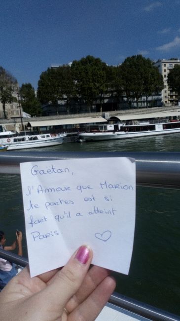 Love note rappel ! - 2