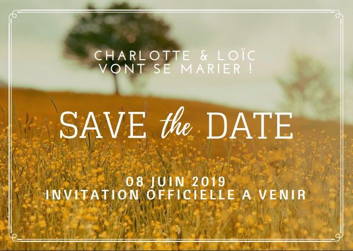 Save the date - 1