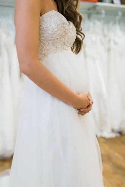Top 5 des robes de mariage de grossesse. - 5