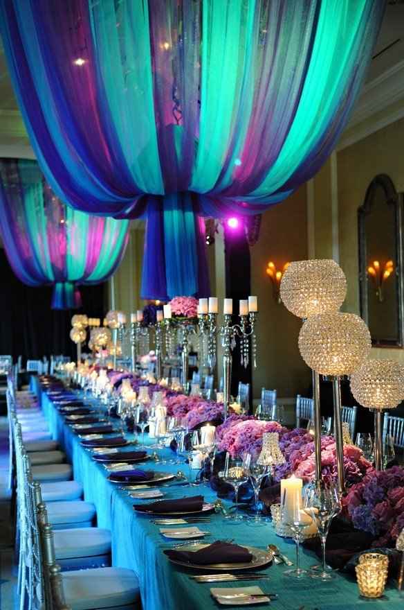 Le bleu pour un mariage. - 1