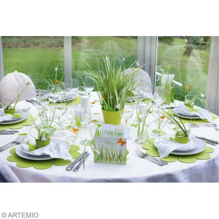 Mariage tout en vert 🌿. - 8