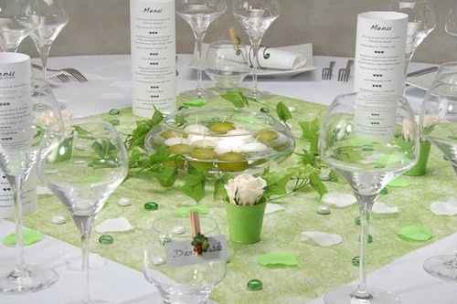 Mariage tout en vert 🌿. - 10