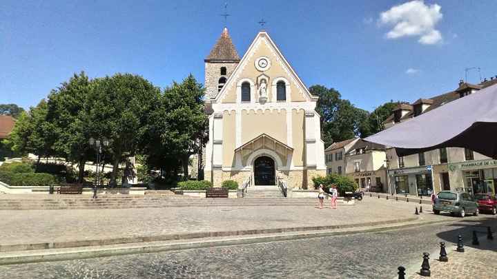 Ma mairie et église. - 2
