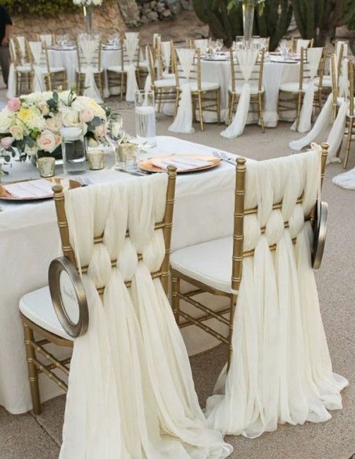 Décoration chaises. - 4