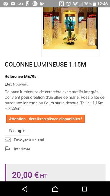 Colonnes lumineuses - 1