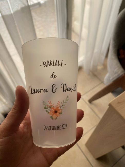 Gobelets mariage 💒 2