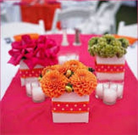 Idée centre de table