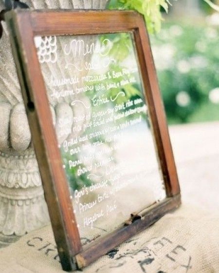 Idée Présentation Menu