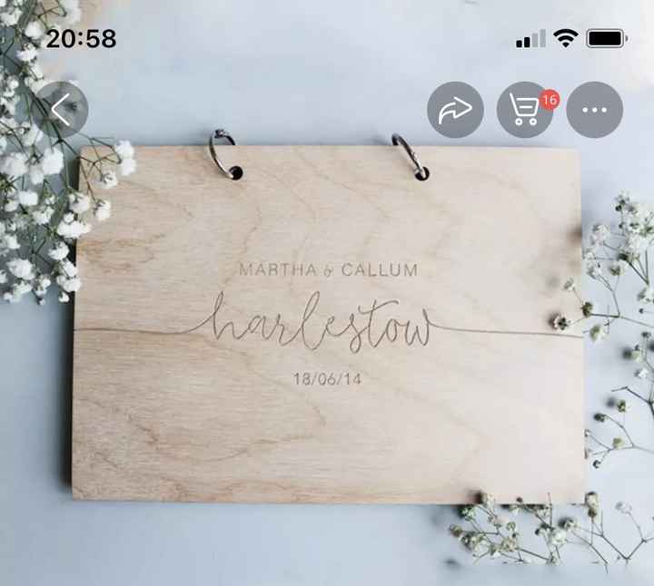 Livre d'or personnalisable - 1