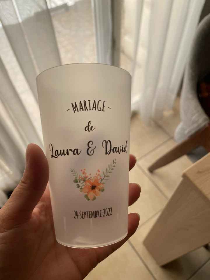 Gobelets mariage 💒 - 1